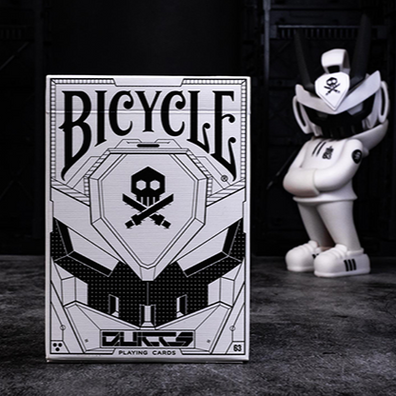 Bicycle Quiccs Ghost White Playing Cards